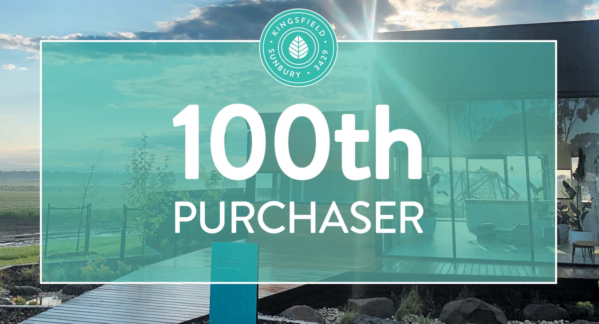 Kingsfield Welcomes Their 100th Purchaser!